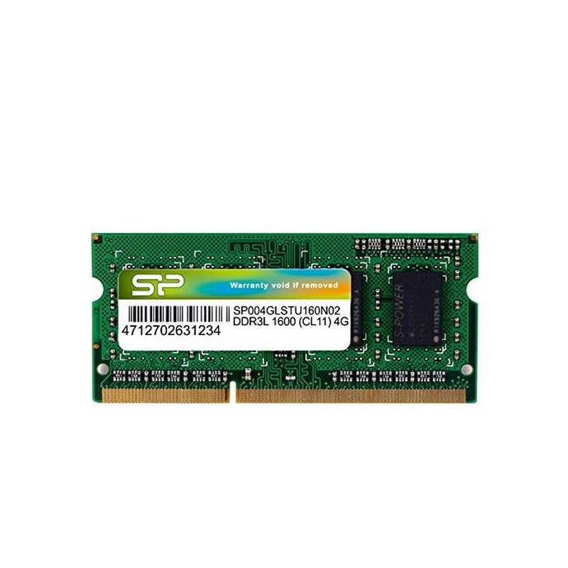 RAM Memory Silicon Power SP004GLSTU160N02 4 GB DDR3L PC3-12800