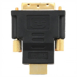 HDMI to DVI adapter GEMBIRD A-HDMI-DVI-1 Black