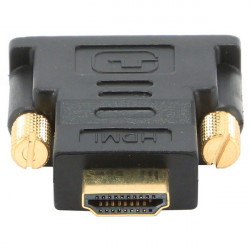 HDMI to DVI adapter GEMBIRD A-HDMI-DVI-1 Black