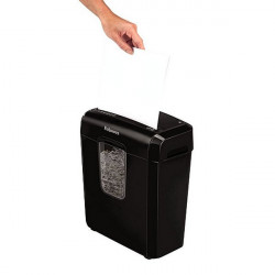 Micro-Cut Paper Shredder Fellowes 4687401 11 L 6 Sheets Black