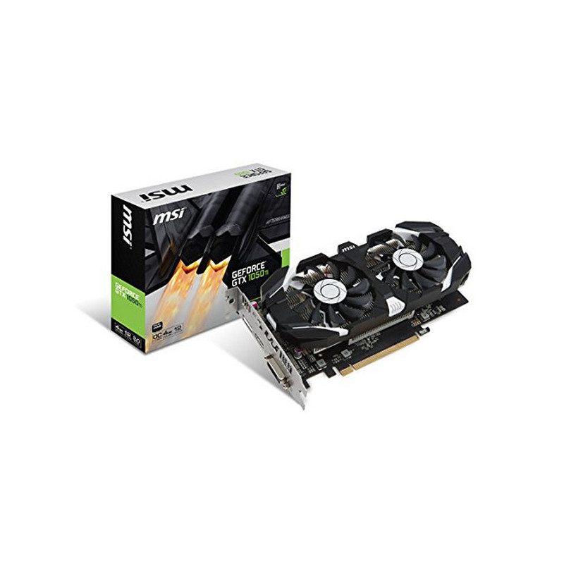 Graphics card MSI VGA NVIDIA GTX 1050 Ti 4 GB DDR5