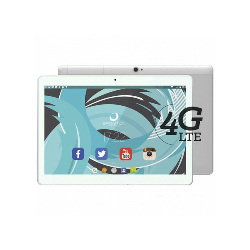 Tablet BRIGMTON BTPC-1023OC4GB 10" IPS Quad Core 1.5 GHz 32 GB 2 GB RAM DUAL SIM 4G 5000 mAh White