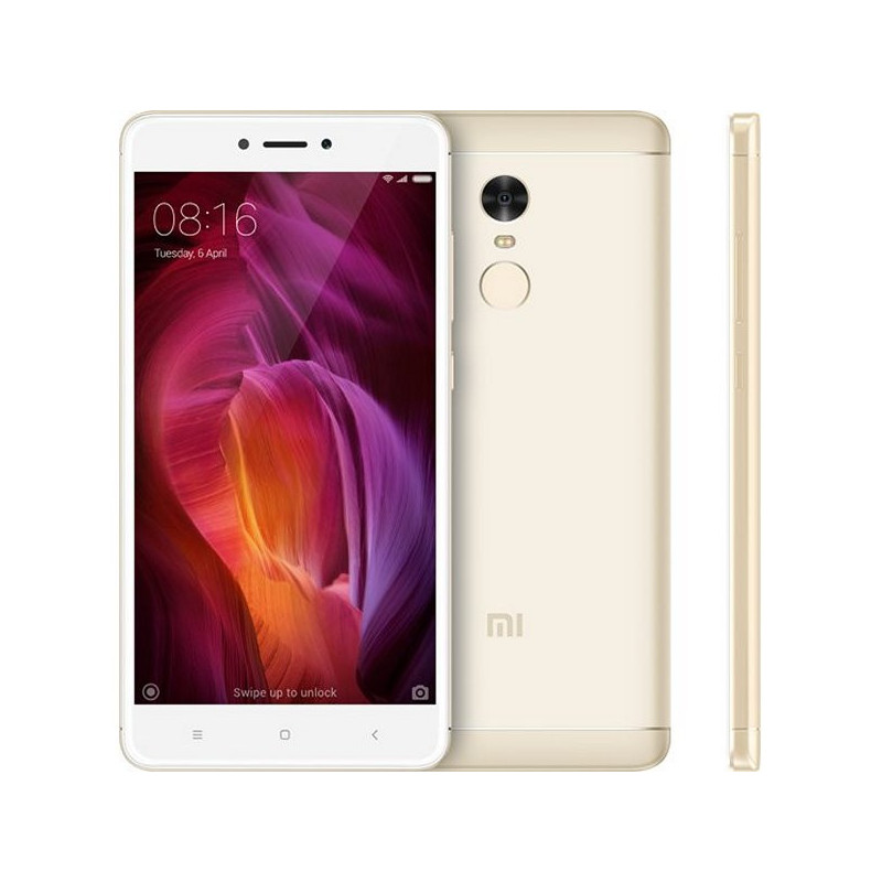 Smartphone Xiaomi REDMI NOTE4 5,5" IPS LCD Deca Core 32 GB 3 GB RAM Gold