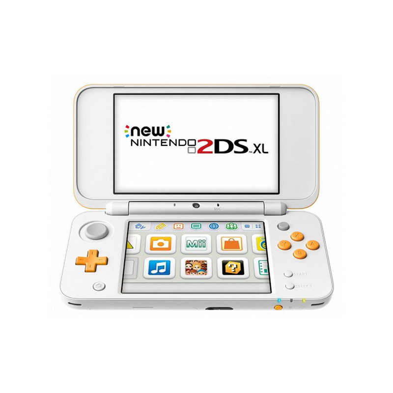 Nintendo New 2DS XL Nintendo 223593 4 GB microSDHC White Orange