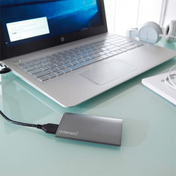 External Hard Drive INTENSO 3823440 256 GB SSD 1.8" USB 3.0 Anthracite