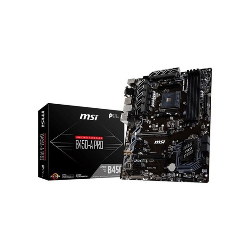 Gaming Motherboard MSI B450-A PRO ATX AM4