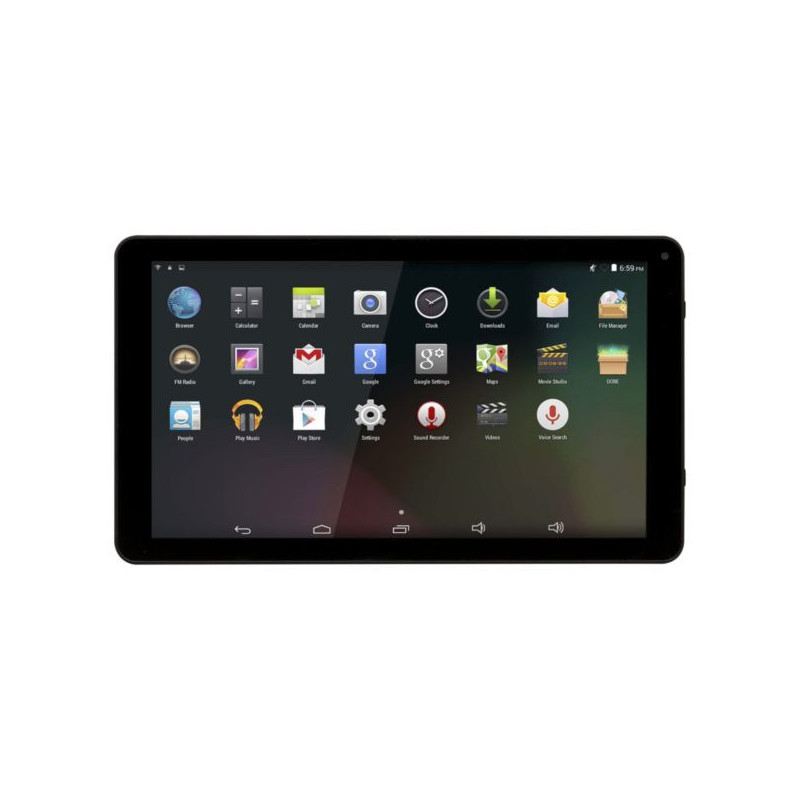 Tablet Denver Electronics TIQ-10393 10.1" Quad Core 1 GB RAM 16 GB Black