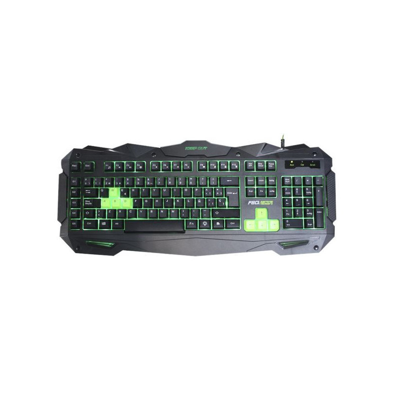 Gaming Keyboard KEEP OUT F80 Black/green