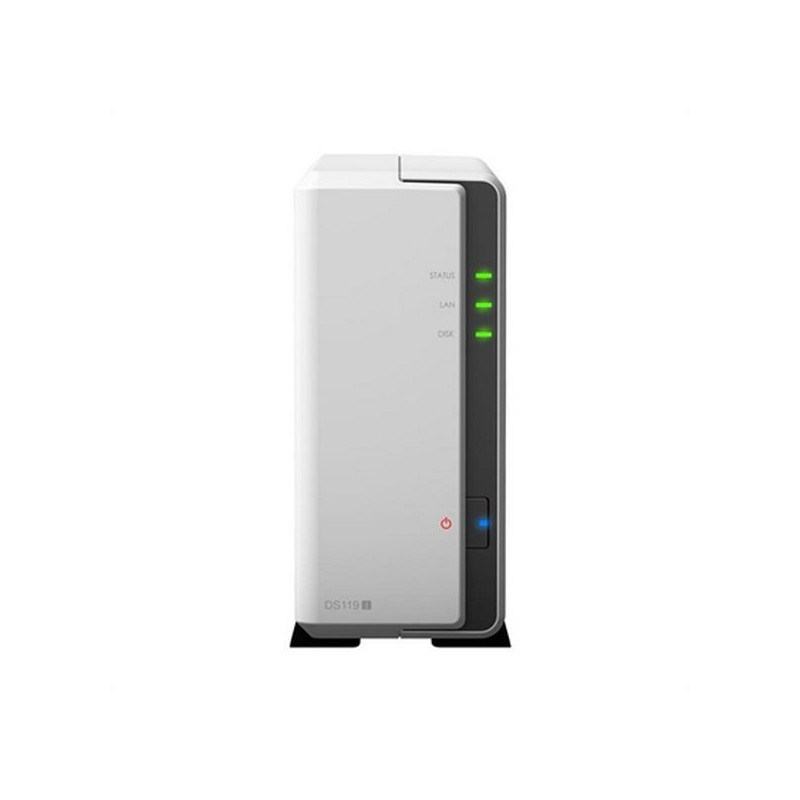 NAS Network Storage Synology DS119j SATA 800 MHz White