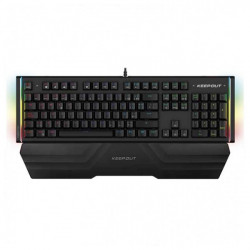 Gaming Keyboard KEEP OUT F120PRO RGB Black