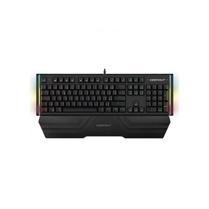 Gaming Keyboard KEEP OUT F120PRO RGB Black