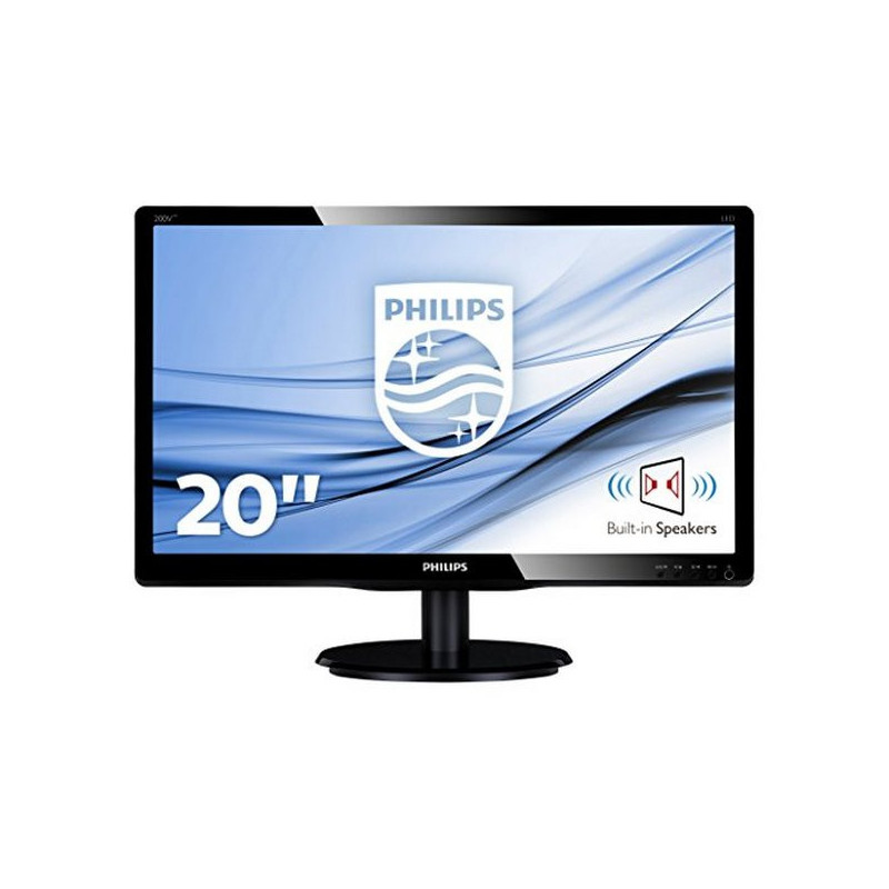 Monitor Philips 200V4LAB2/00 19,5" Black