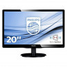 Monitor Philips 200V4LAB2/00 19,5" Black