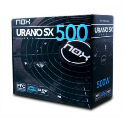 Power supply NOX NXURSX500 ATX 500W Passive PFC Black