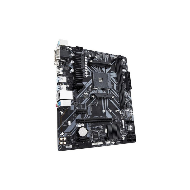 Gaming Motherboard Gigabyte B450M S2H mATX DDR4 AM4