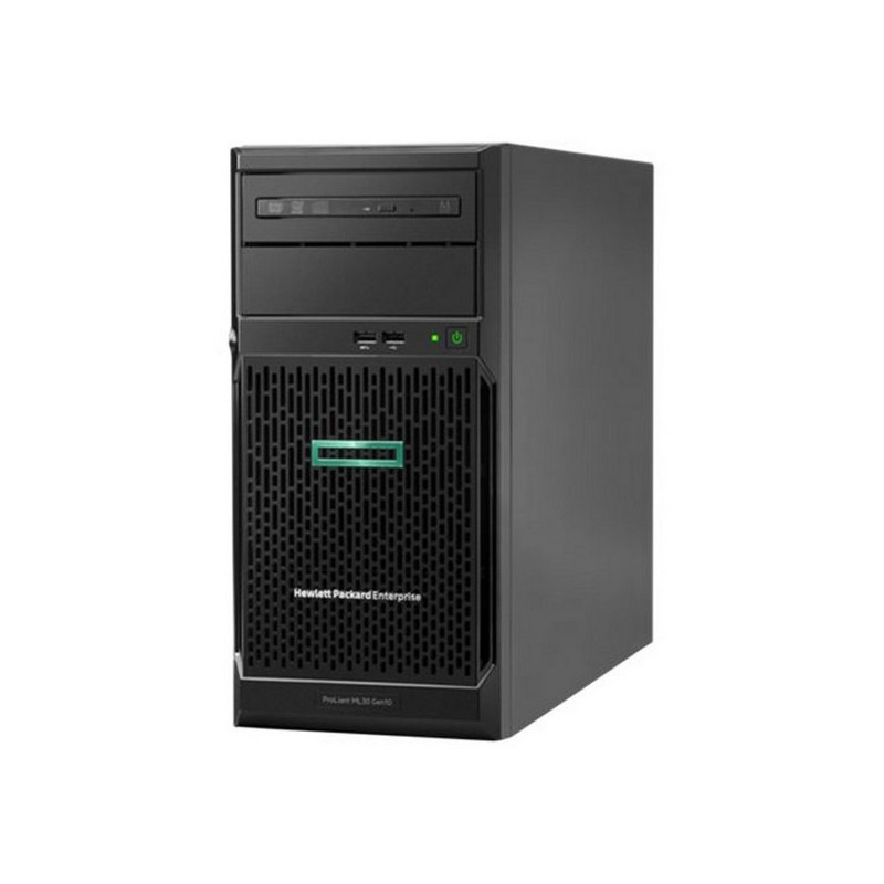 Server Tower HPE ProLiant ML30 Gen10 Xeon E-2124 8 GB RAM LAN Black