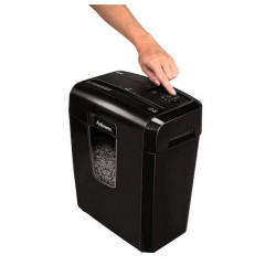 Micro-Cut Paper Shredder Fellowes 8MC 14 L 3 x 10 mm Black