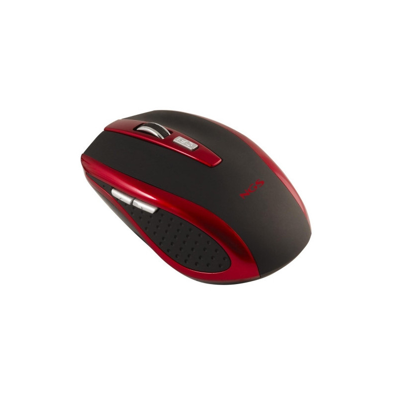 Optical mouse NGS Red Tick 1000 dpi Black Red